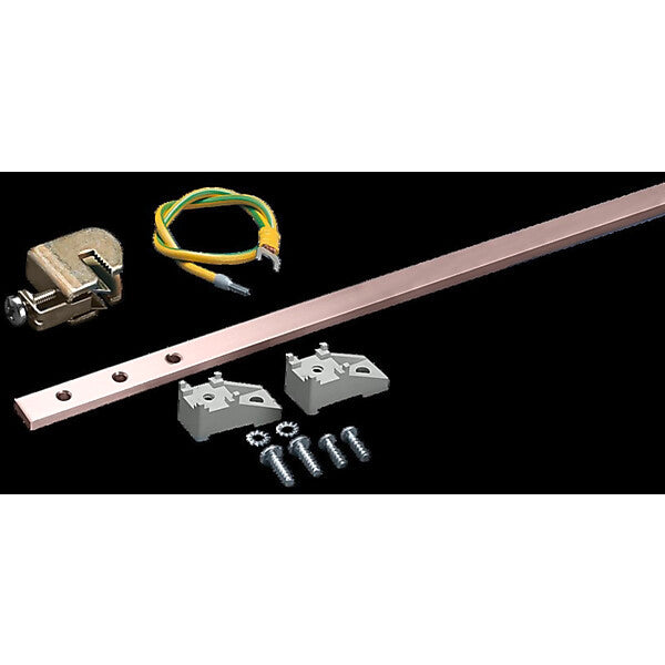 Rittal Erdungsschiene Cu, Länge 1000mm DK 7543.000(VE1Satz)
